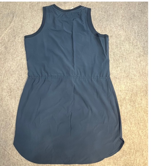 Kyodan Outdoor Sleeveless Dress Blue Drawstring Waist Athletic Casual G/L - Picture 2 of 7